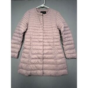 Bellivera Puffer Coat Polyurethane Pink XS Womens